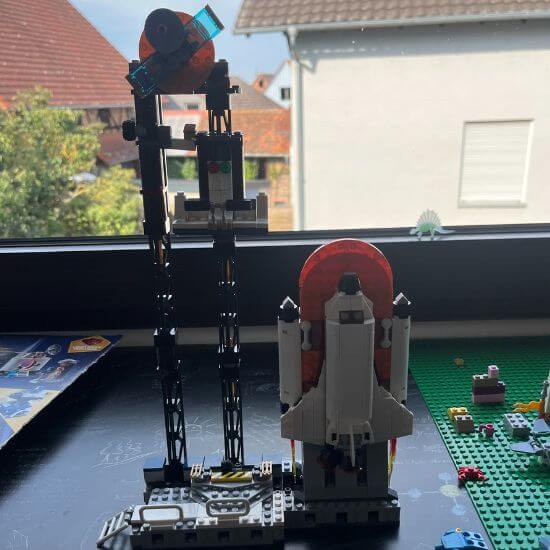 12 von 12 im September 2023 - Lego-Raumschiff