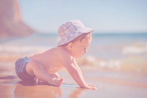 Beitragsbild Blogartikel Baby im Sommer